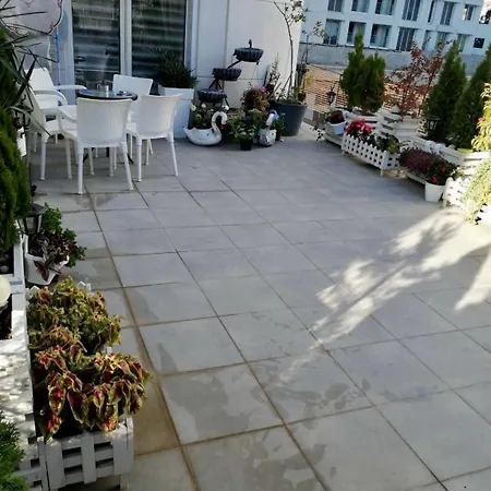 Sky 24 Reception Wellness Gym Swimming Pool Luxury Modern Apartment Skopje